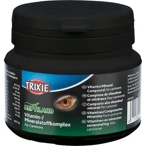 REPTILAND Mischung aus Mineralien und Vitaminen für fleischfressende Reptilien, 80 g